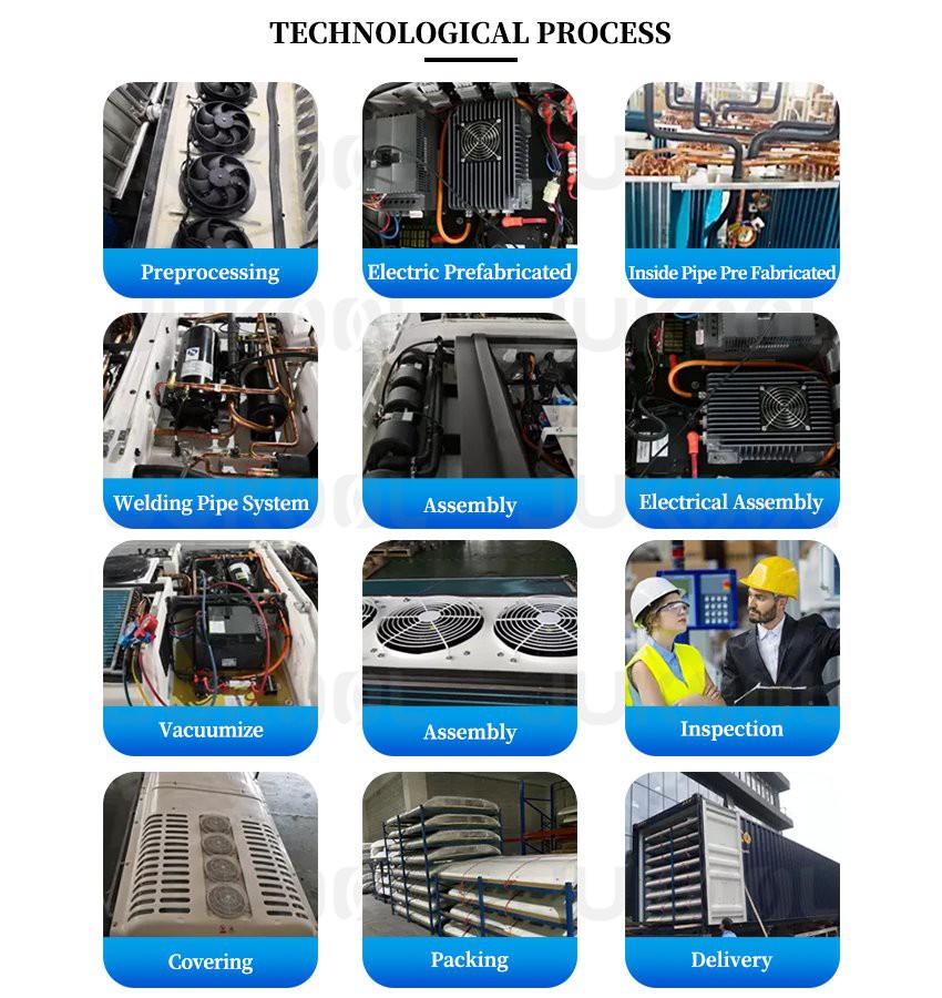 electric bus roof air conditioner