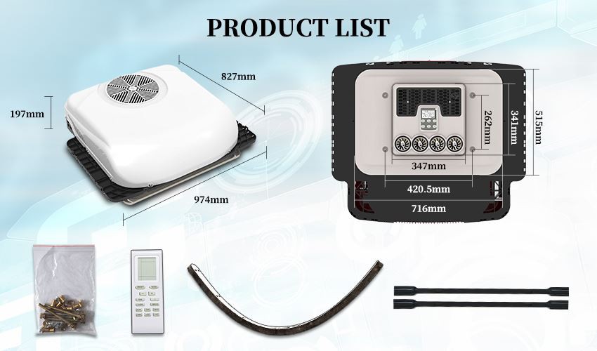 Product list of 12v 24v dc truck sleeper air conditioner Product list of 12v 24v dc truck sleeper air conditioner