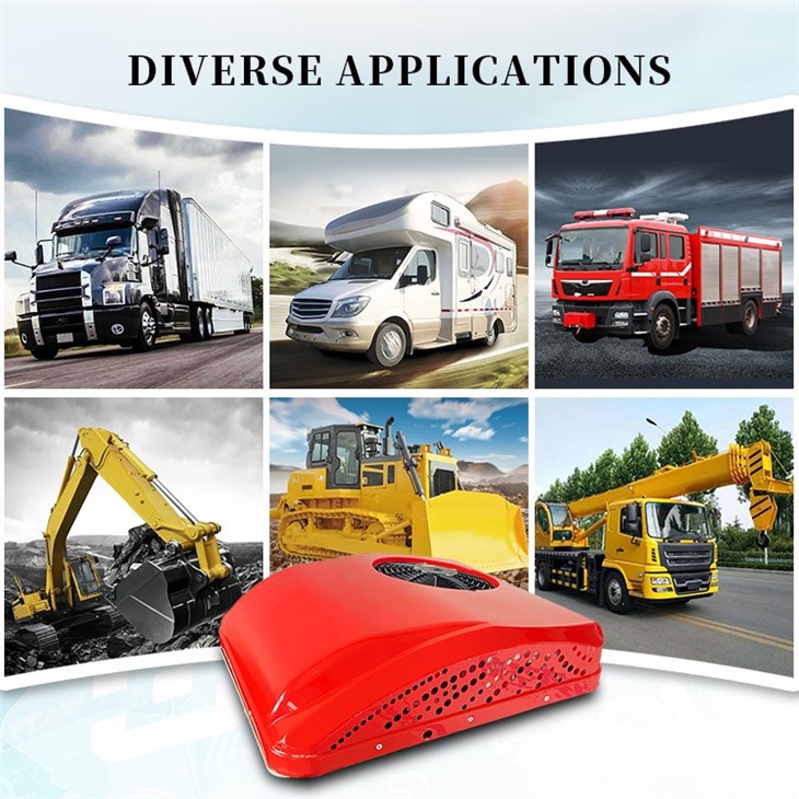 Semi Truck Roof Mounted Air Conditioner
