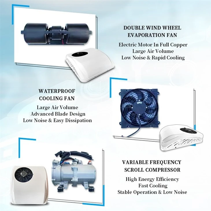 12 Volt Sleeper Cab Air Conditioner