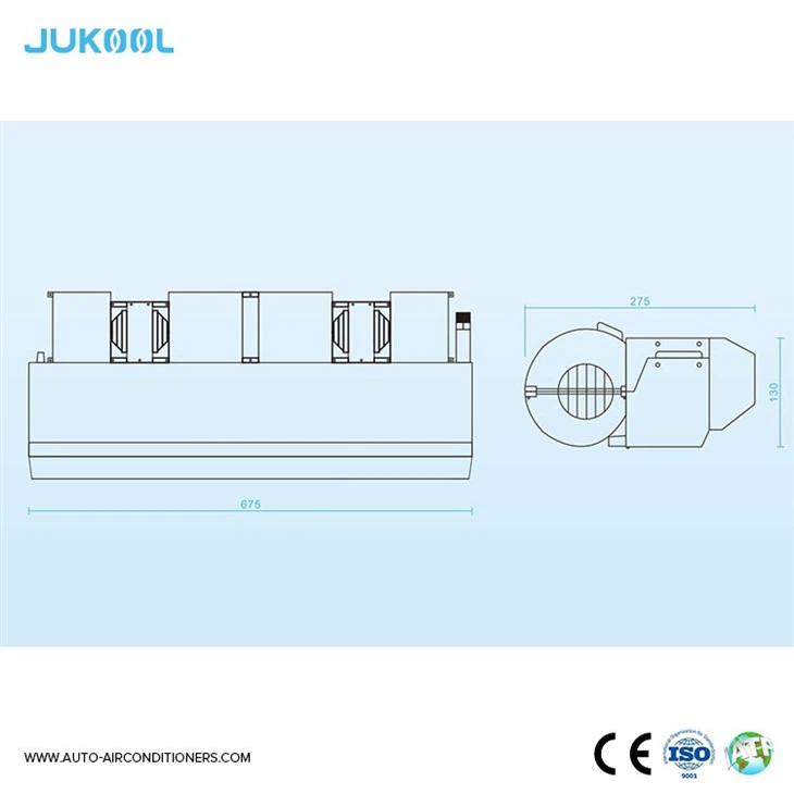 Ev Air Conditioner Evaporator Unit