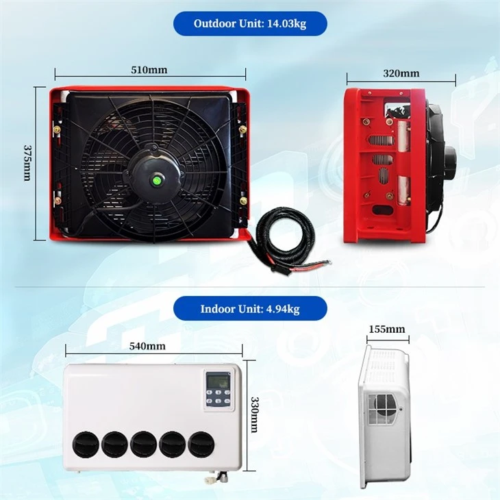 Portable Air Conditioner For Semi Truck