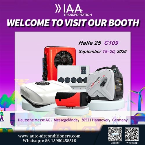 IAA Transportation 2026 | Parking Air Conditioner & Heater At Halle 25 C109 H...